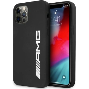 Hurtownia GSM - Etui Mercedes AMG AMHCP12LSGLBGN Apple iPhone 12 Pro Max černý/black hardcase silikonové velké logo - MRS66 - {ean13} - Hurt