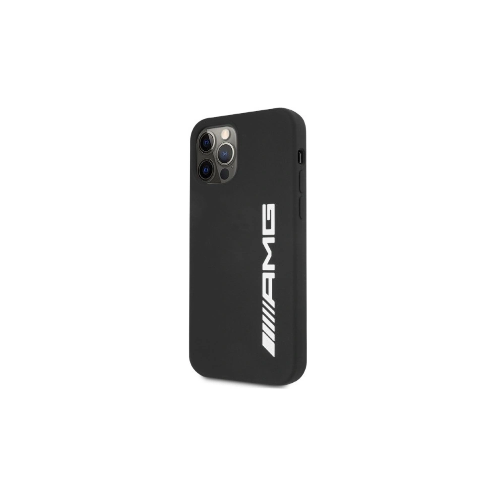 Hurtownia GSM - Etui Mercedes AMG AMHCP12LSGLBGN Apple iPhone 12 Pro Max czarny/black hardcase Silicone Big Logo - MRS66 - {ean13} - Hurt