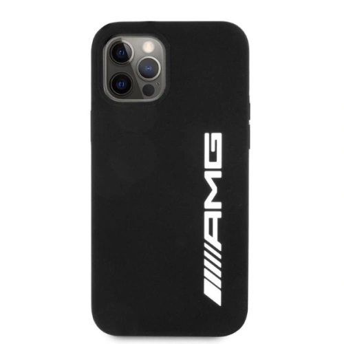 Etui Mercedes AMG AMHCP12LSGLBGN Apple iPhone 12 Pro Max czarny/black hardcase Silicone Big Logo