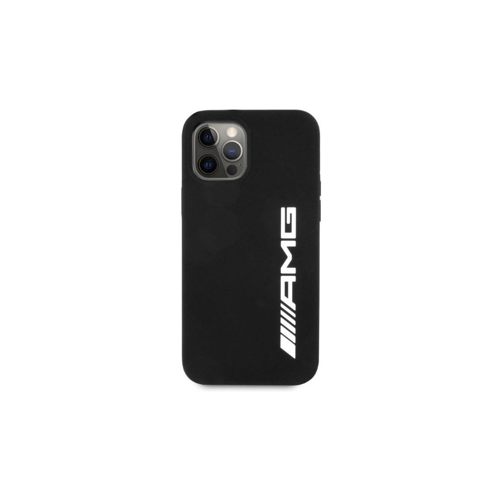 Hurtownia GSM - Etui Mercedes AMG AMHCP12LSGLBGN Apple iPhone 12 Pro Max czarny/black hardcase Silicone Big Logo - MRS66 - {ean13} - Hurt