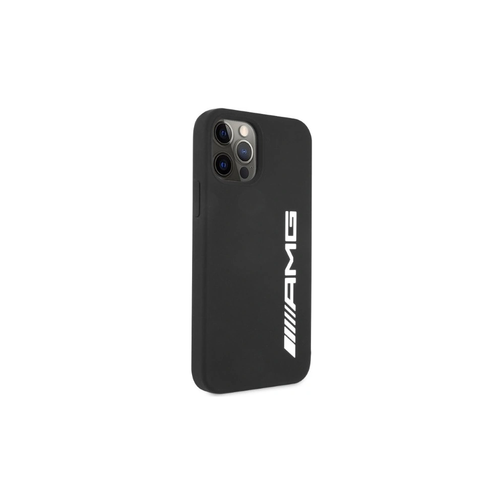 Hurtownia GSM - Etui Mercedes AMG AMHCP12LSGLBGN Apple iPhone 12 Pro Max czarny/black hardcase Silicone Big Logo - MRS66 - {ean13} - Hurt
