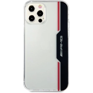Hurtownia GSM - Etui Mercedes AMG AMHCP12MTVLBR Apple iPhone 12/12 Pro transparentní tvrdý obal Electroplate Vertical - MRS67 - {ean13} - Hurt