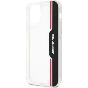Hurtownia GSM - Etui Mercedes AMG AMHCP12MTVLBR Apple iPhone 12/12 Pro transparentní tvrdý obal Electroplate Vertical - MRS67 - {ean13} - Hurt