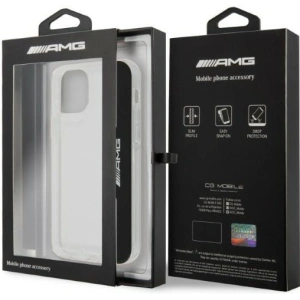 Hurtownia GSM - Etui Mercedes AMG AMHCP12MTVLBR Apple iPhone 12/12 Pro transparentní tvrdý obal Electroplate Vertical - MRS67 - {ean13} - Hurt
