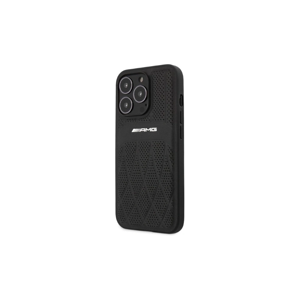 Hurtownia GSM - Case Mercedes AMG AMHCP13LOSDBK Apple iPhone 13 Pro schwarz/black Hardcase Leder Curved Lines - MRS68 - {ean13} - Hurt