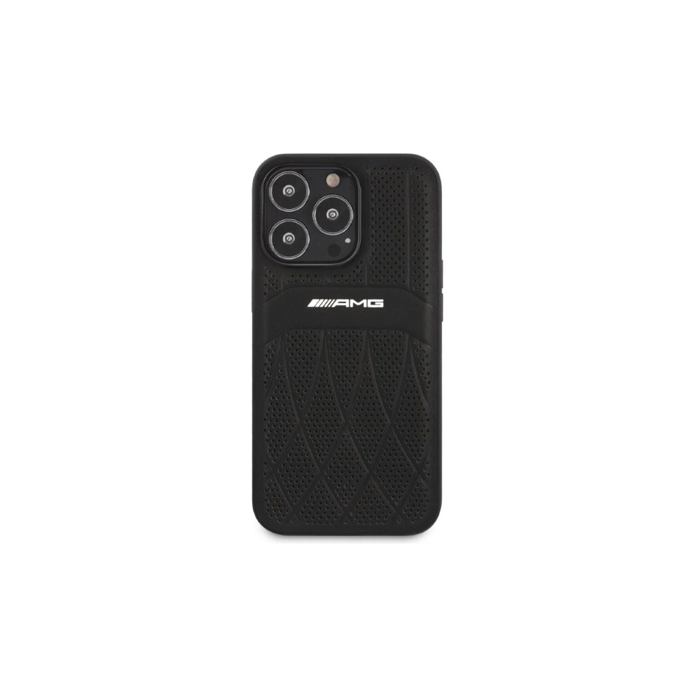 Hurtownia GSM - Case Mercedes AMG AMHCP13LOSDBK Apple iPhone 13 Pro schwarz/black Hardcase Leder Curved Lines - MRS68 - {ean13} - Hurt