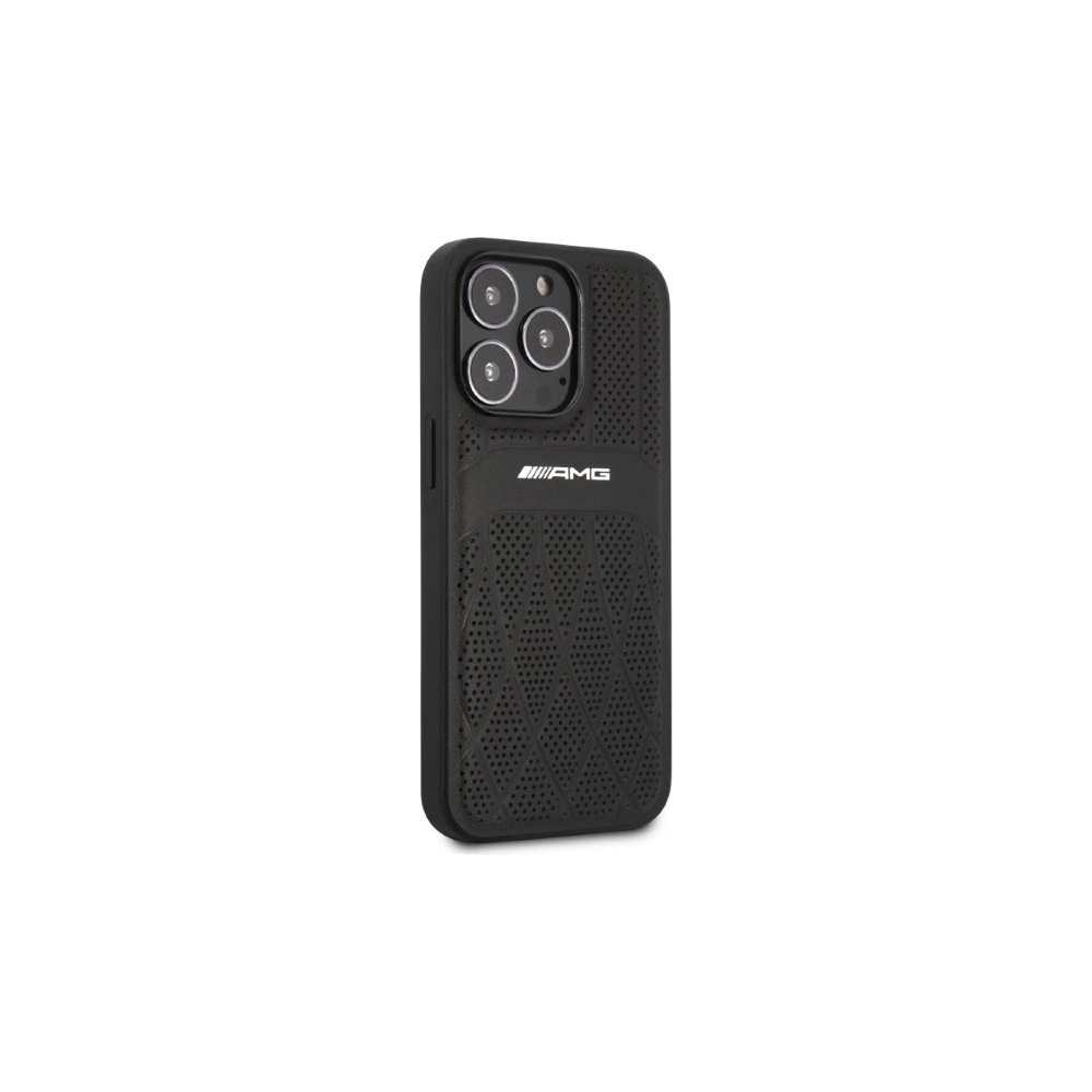 Hurtownia GSM - Case Mercedes AMG AMHCP13LOSDBK Apple iPhone 13 Pro schwarz/black Hardcase Leder Curved Lines - MRS68 - {ean13} - Hurt