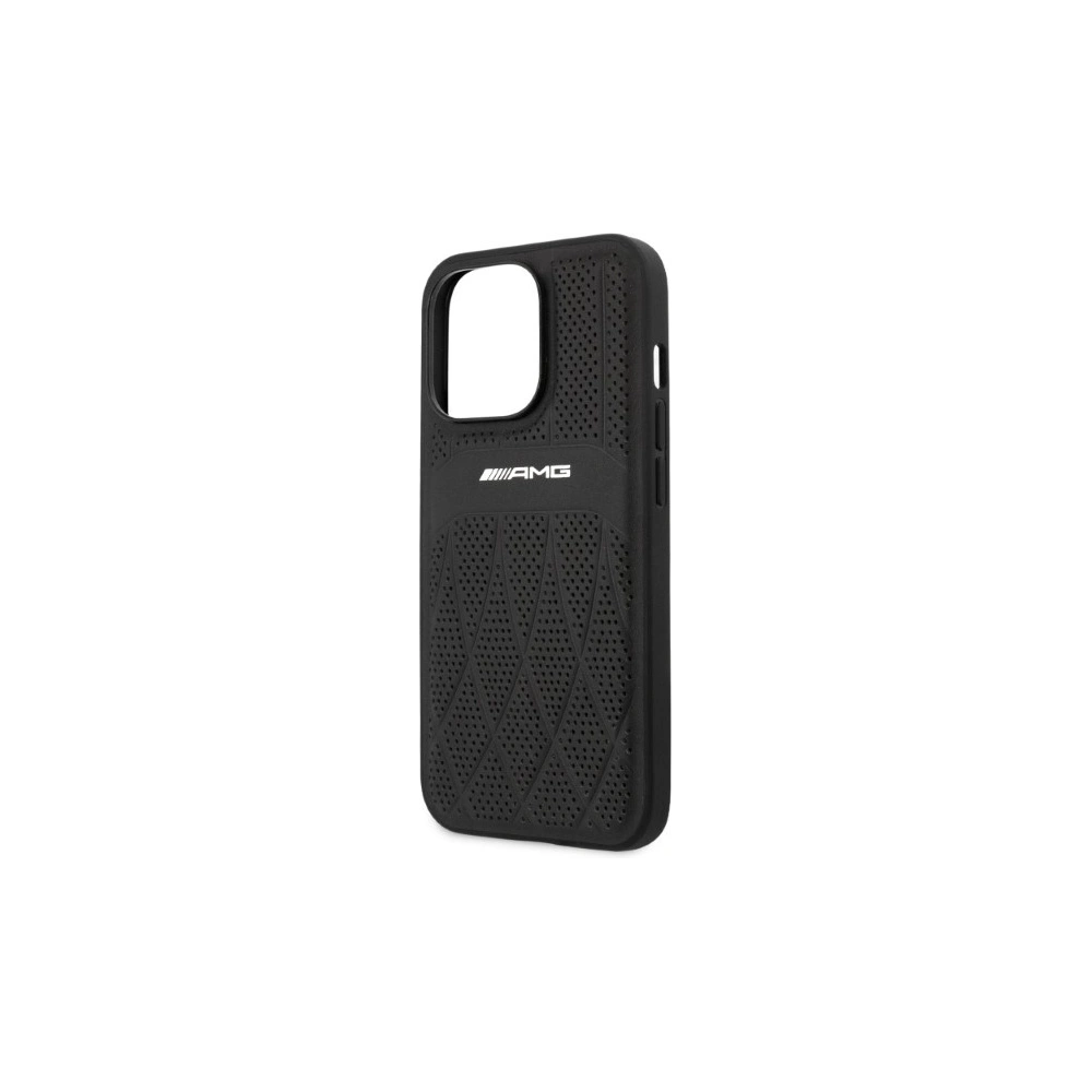 Hurtownia GSM - Etui Mercedes AMG AMHCP13LOSDBK Apple iPhone 13 Pro negru/black hardcase Leather Curved Lines - MRS68 - {ean13} - Hurt