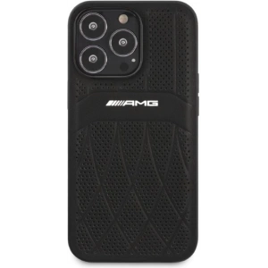 Hurtownia GSM - Case Mercedes AMG AMHCP13XOSDBK Apple iPhone 13 Pro Max schwarz/black hardcase Leder Curved Lines - MRS69 - {ean13} - Hurt