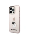 Hurtownia GSM - Etui Karl Lagerfeld KLHCP14LHNCHTCP Apple iPhone 14 Pro różowy/pink hardcase Ikonik Choupette - KLD1268 - {ean13} - Hurt