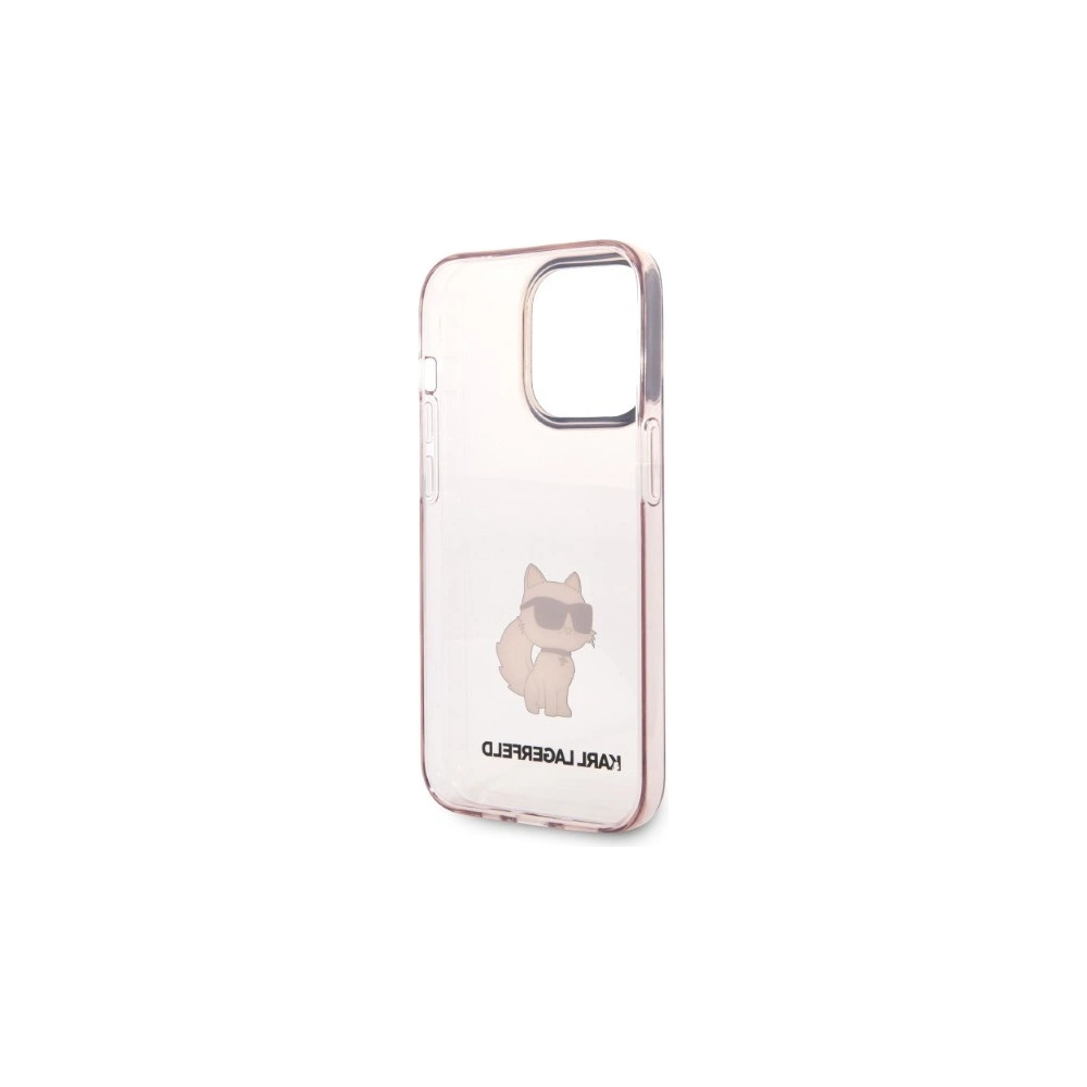 Hurtownia GSM - Etui Karl Lagerfeld KLHCP14LHNCHTCP Apple iPhone 14 Pro růžový/pink hardcase Ikonik Choupette - KLD1268 - {ean13} - Hurt