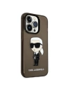 Hurtownia GSM - Etui Karl Lagerfeld KLHCP14LHNIKTCK Apple iPhone 14 Pro czarny/black hardcase Ikonik Etui Karl Lagerfeld - KLD1269 - {ean13} - Hurt
