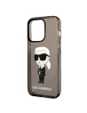 Hurtownia GSM - Etui Karl Lagerfeld KLHCP14LHNIKTCK Apple iPhone 14 Pro czarny/black hardcase Ikonik Etui Karl Lagerfeld - KLD1269 - {ean13} - Hurt
