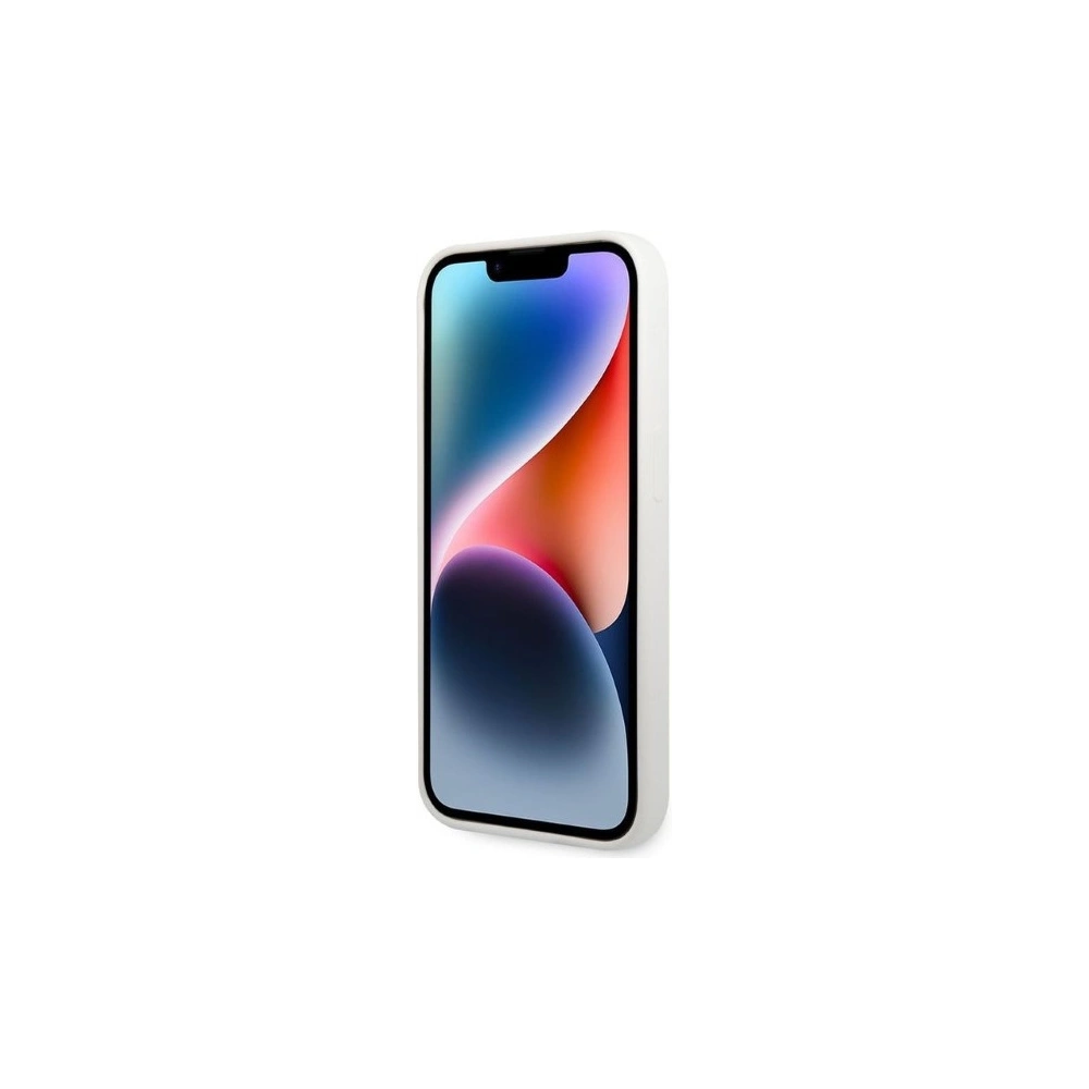 Hurtownia GSM - Etui Karl Lagerfeld KLHCP14LSNCHBCH Apple iPhone 14 Pro kemény tok fehér/szürke Szilikon Choupette - KLD1270 - {ean13} - Hurt
