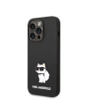 Hurtownia GSM - Etui Karl Lagerfeld KLHCP14LSNCHBCK Apple iPhone 14 Pro kemény tok fekete/szilikon Choupette - KLD1271 - {ean13} - Hurt