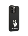 Hurtownia GSM - Etui Karl Lagerfeld KLHCP14LSNCHBCK Apple iPhone 14 Pro kemény tok fekete/szilikon Choupette - KLD1271 - {ean13} - Hurt