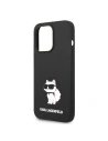 Hurtownia GSM - Etui Karl Lagerfeld KLHCP14LSNCHBCK Apple iPhone 14 Pro kemény tok fekete/szilikon Choupette - KLD1271 - {ean13} - Hurt