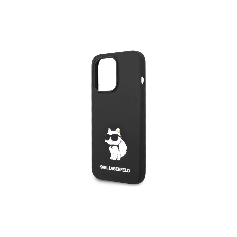 Hurtownia GSM - Etui Karl Lagerfeld KLHCP14LSNCHBCK Apple iPhone 14 Pro kemény tok fekete/szilikon Choupette - KLD1271 - {ean13} - Hurt
