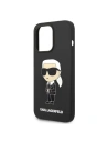 Hurtownia GSM - Etui Karl Lagerfeld KLHCP14LSNIKBCK Apple iPhone 14 Pro hardcase černý/black Silicone Ikonik - KLD1272 - {ean13} - Hurt