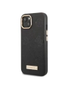 Hurtownia GSM - Etui Guess GUHMP13MSAPSTK Apple iPhone 13 czarny/black hardcase Peony Logo Plate MagSafe - GUE2272 - {ean13} - Hurt