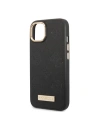 Hurtownia GSM - Etui Guess GUHMP13MSAPSTK Apple iPhone 13 czarny/black hardcase Peony Logo Plate MagSafe - GUE2272 - {ean13} - Hurt