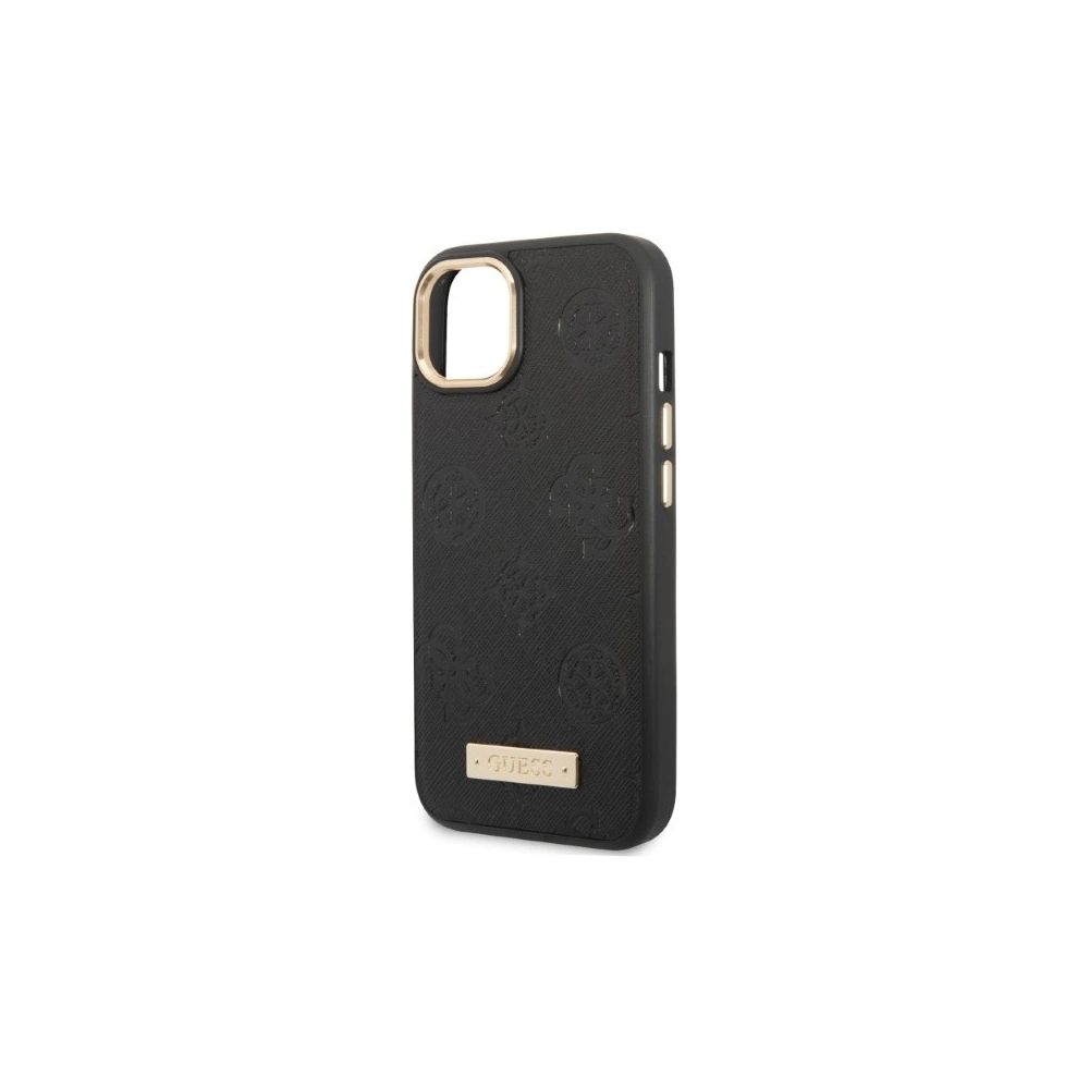 Hurtownia GSM - Etui Guess GUHMP13MSAPSTK Apple iPhone 13 czarny/black hardcase Peony Logo Plate MagSafe - GUE2272 - {ean13} - Hurt