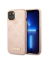 Etui Guess GUHMP13MSAPSTP Apple iPhone 13 różowy/pink hardcase Peony Logo Plate MagSafe