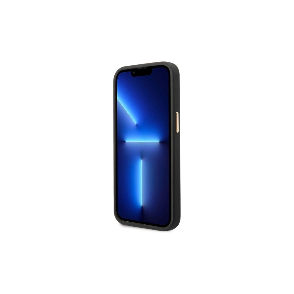 Hurtownia GSM - Etui Guess GUHMP13XSAPSTK Apple iPhone 13 Pro Max černý/black hardcase Peony Logo Plate MagSafe - GUE2275 - {ean13} - Hurt