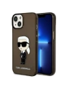 Case Karl Lagerfeld KLHCP14MHNIKTCK Apple iPhone 14 Plus / 15 Plus schwarz/black hardcase Ikonik Case Karl Lagerfeld