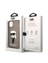 Case Karl Lagerfeld KLHCP14MHNIKTCK Apple iPhone 14 Plus / 15 Plus schwarz/black hardcase Ikonik Case Karl Lagerfeld