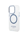 Hurtownia GSM - Etui Guess GUHMP14LHTRMB Apple iPhone 14 Pro kék/hard case Metal Outline Magsafe - GUE2277 - {ean13} - Hurt