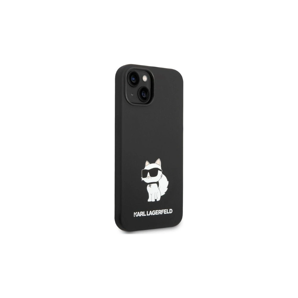 Etui Karl Lagerfeld KLHCP14MSNCHBCK Apple iPhone 14 Plus / 15 Plus hardcase negru/black Silicone Choupette