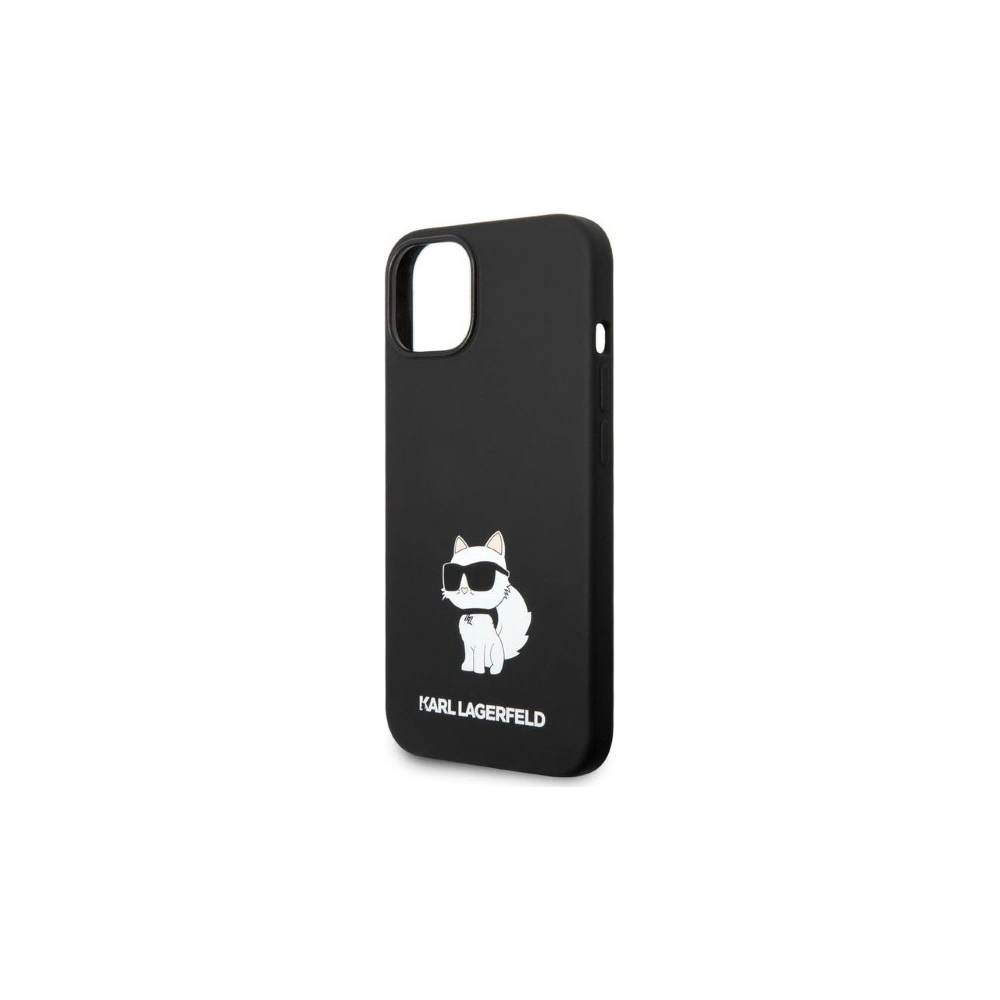 Etui Karl Lagerfeld KLHCP14MSNCHBCK Apple iPhone 14 Plus / 15 Plus hardcase negru/black Silicone Choupette