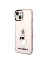 Hurtownia GSM - Etui Karl Lagerfeld KLHCP14SHNCHTCP Apple iPhone 14 różowy/pink hardcase Ikonik Choupette - KLD1280 - {ean13} - Hurt