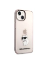 Hurtownia GSM - Etui Karl Lagerfeld KLHCP14SHNCHTCP Apple iPhone 14 różowy/pink hardcase Ikonik Choupette - KLD1280 - {ean13} - Hurt