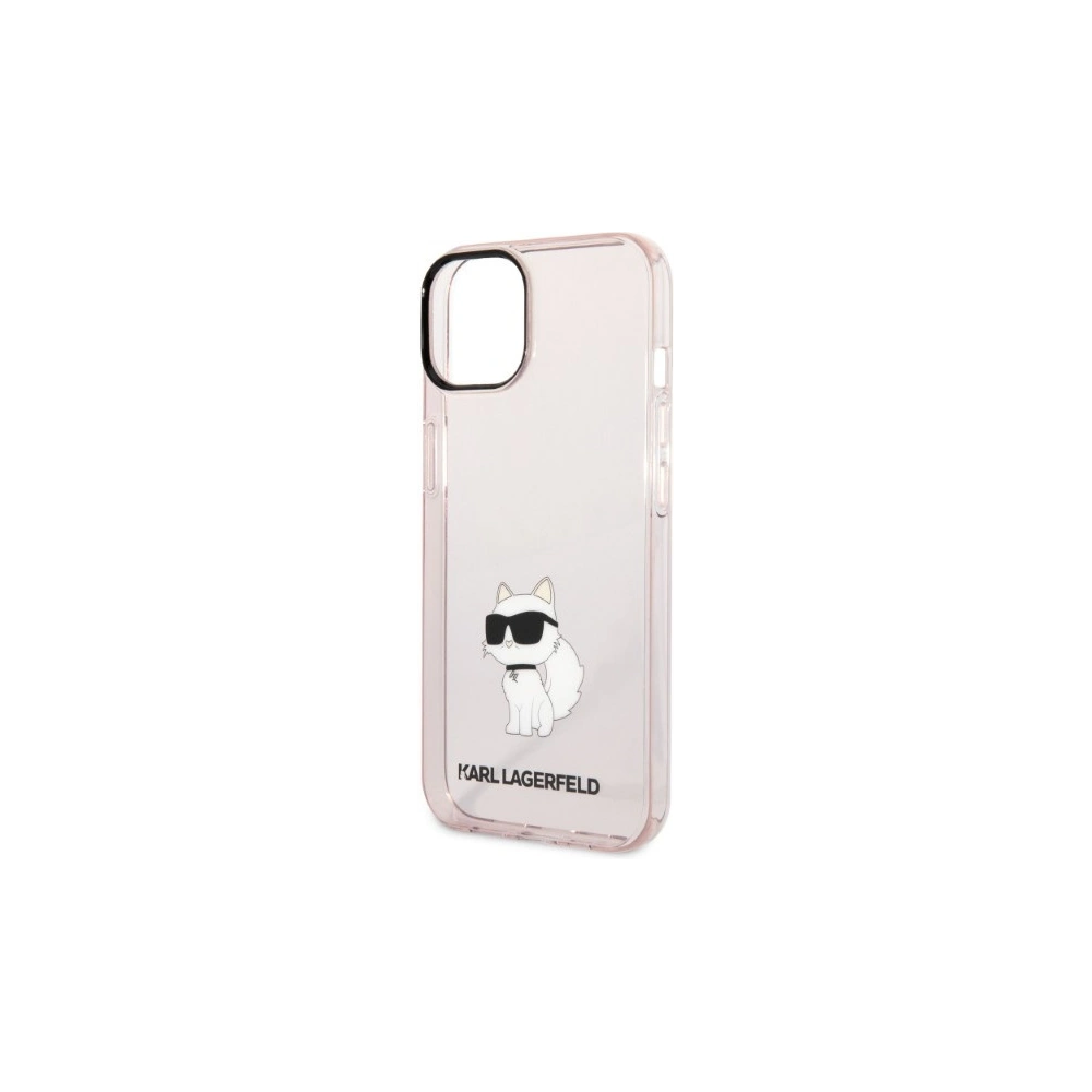 Hurtownia GSM - Etui Karl Lagerfeld KLHCP14SHNCHTCP Apple iPhone 14 rózsaszín/pink hardcase Ikonik Choupette - KLD1280 - {ean13} - Hurt