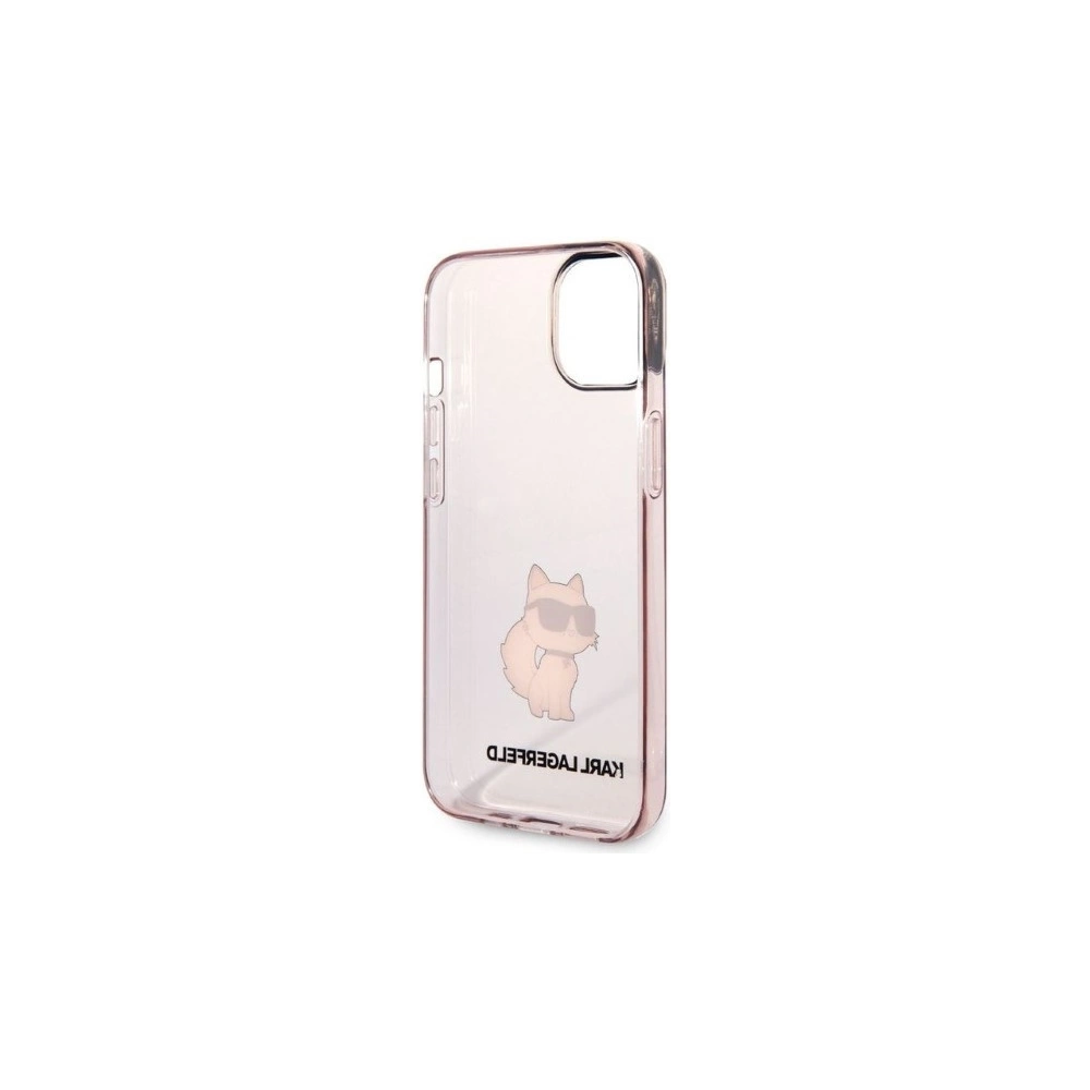 Hurtownia GSM - Etui Karl Lagerfeld KLHCP14SHNCHTCP Apple iPhone 14 różowy/pink hardcase Ikonik Choupette - KLD1280 - {ean13} - Hurt