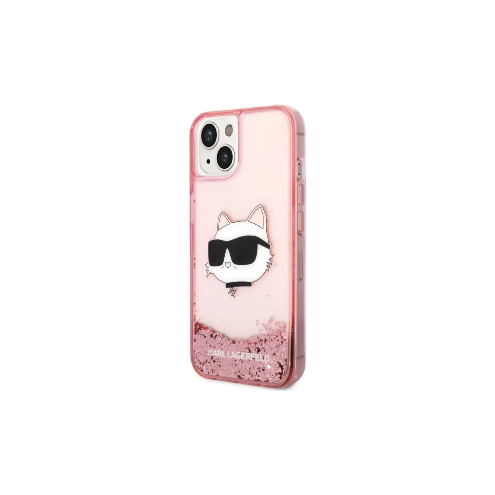 Hurtownia GSM - Etui Karl Lagerfeld KLHCP14SLNCHCP Apple iPhone 14 roz/pink hardcase Glitter Choupette Head - KLD1281 - {ean13} - Hurt