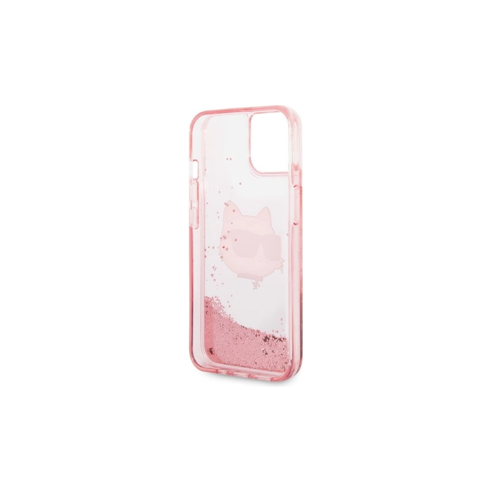 Hurtownia GSM - Etui Karl Lagerfeld KLHCP14SLNCHCP Apple iPhone 14 roz/pink hardcase Glitter Choupette Head - KLD1281 - {ean13} - Hurt