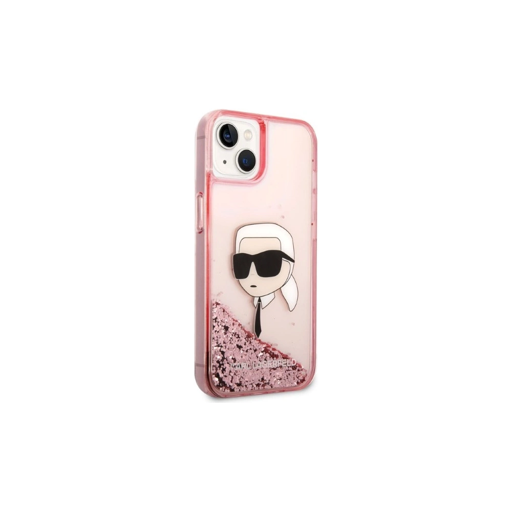 Hurtownia GSM - Etui Karl Lagerfeld KLHCP14SLNKHCP Apple iPhone 14 roz/broz hardcase Glitter Karl Head - KLD1282 - {ean13} - Hurt