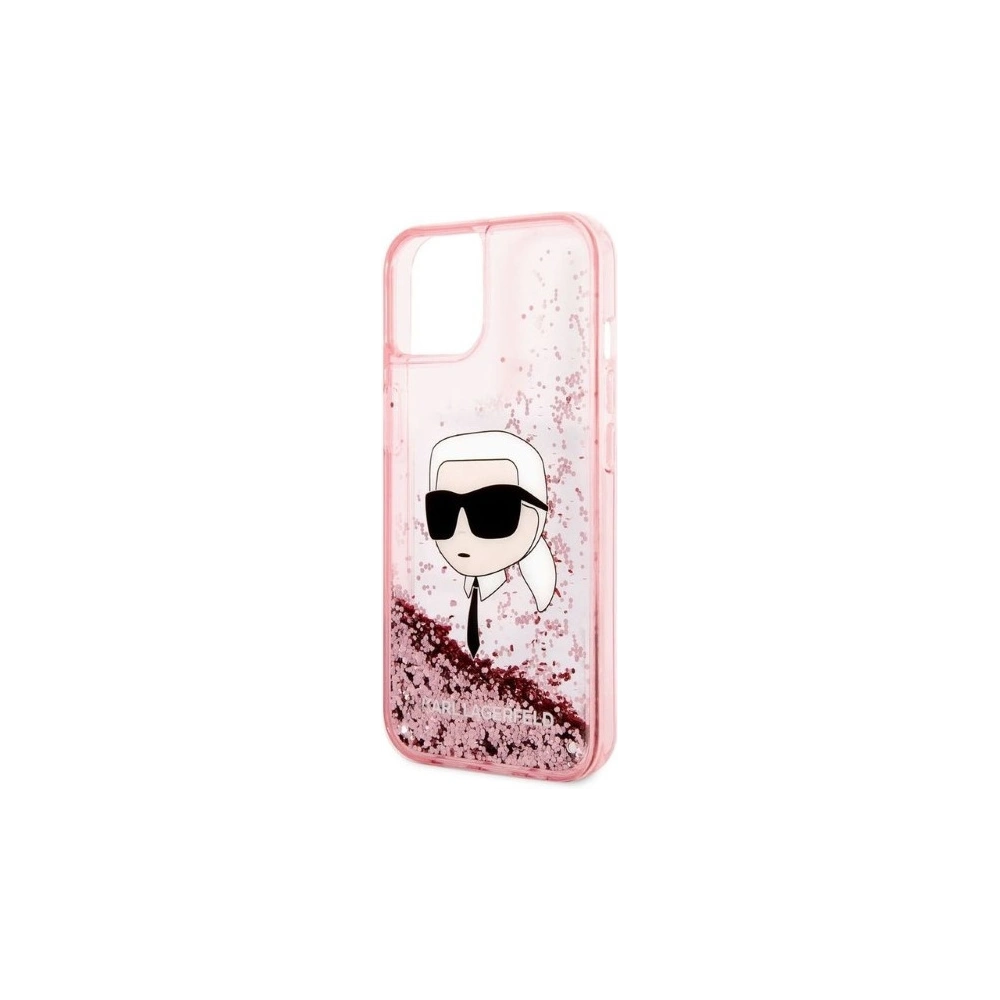 Hurtownia GSM - Etui Karl Lagerfeld KLHCP14SLNKHCP Apple iPhone 14 roz/broz hardcase Glitter Karl Head - KLD1282 - {ean13} - Hurt