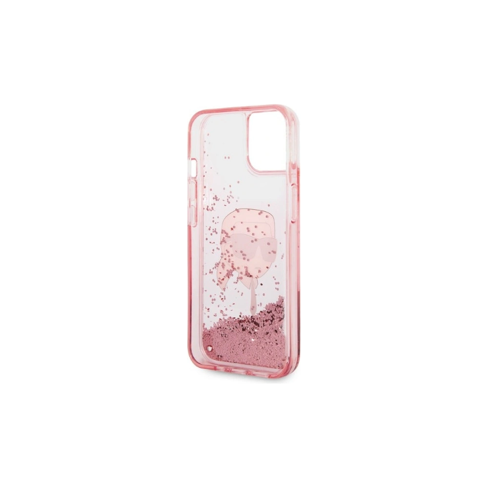 Hurtownia GSM - Etui Karl Lagerfeld KLHCP14SLNKHCP Apple iPhone 14 roz/broz hardcase Glitter Karl Head - KLD1282 - {ean13} - Hurt