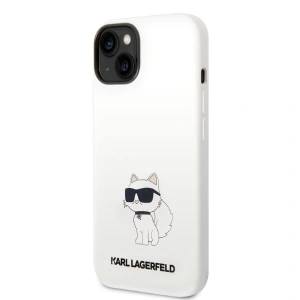 Etui Karl Lagerfeld KLHCP14SSNCHBCH Apple iPhone 14 hardcase fehér/white Silicon Choupette
