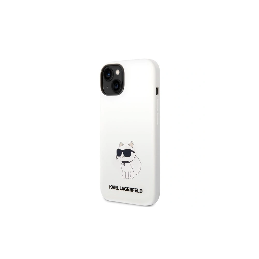 Hurtownia GSM - Etui Karl Lagerfeld KLHCP14SSNCHBCH Apple iPhone 14 hardcase alb/white Silicon Choupette - KLD1283 - {ean13} - Hurt