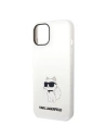 Hurtownia GSM - Etui Karl Lagerfeld KLHCP14SSNCHBCH Apple iPhone 14 hardcase alb/white Silicon Choupette - KLD1283 - {ean13} - Hurt
