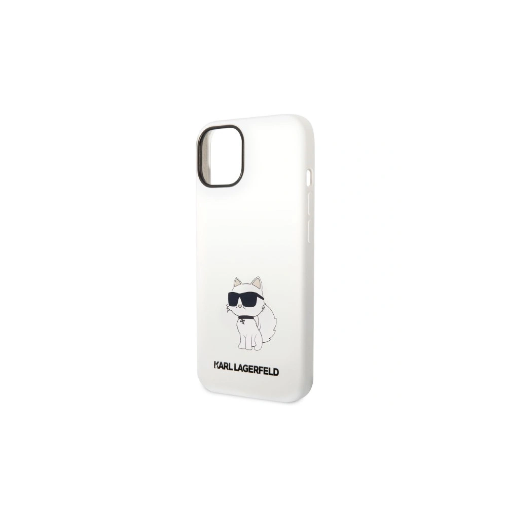 Hurtownia GSM - Etui Karl Lagerfeld KLHCP14SSNCHBCH Apple iPhone 14 hardcase alb/white Silicon Choupette - KLD1283 - {ean13} - Hurt
