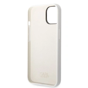 Etui Karl Lagerfeld KLHCP14SSNCHBCH Apple iPhone 14 hardcase alb/white Silicon Choupette