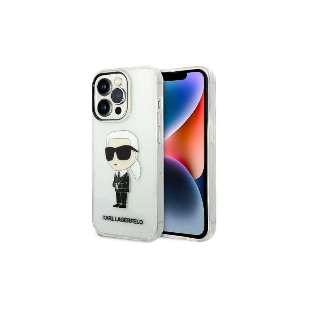 Hurtownia GSM - Etui Karl Lagerfeld KLHCP14XHNIKTCT Apple iPhone 14 Pro Max átlátszó kemény tok Ikonik Etui Karl Lagerfeld - KLD1288 - {ean13} - Hurt