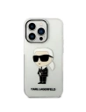 Hurtownia GSM - Etui Karl Lagerfeld KLHCP14XHNIKTCT Apple iPhone 14 Pro Max transparentní tvrdý obal Ikonik Etui Karl Lagerfeld - KLD1288 - {ean13} - Hurt