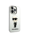 Hurtownia GSM - Etui Karl Lagerfeld KLHCP14XHNIKTCT Apple iPhone 14 Pro Max transparentní tvrdý obal Ikonik Etui Karl Lagerfeld - KLD1288 - {ean13} - Hurt